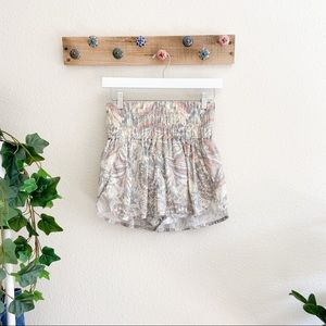 Free People | Ultra High Waist Floral Active Short